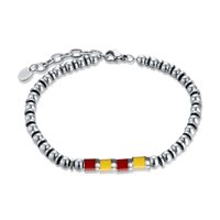 Bracciale Brand Uomo Champions in Acciaio Ematite 54BR034-L - 54BR034-L
